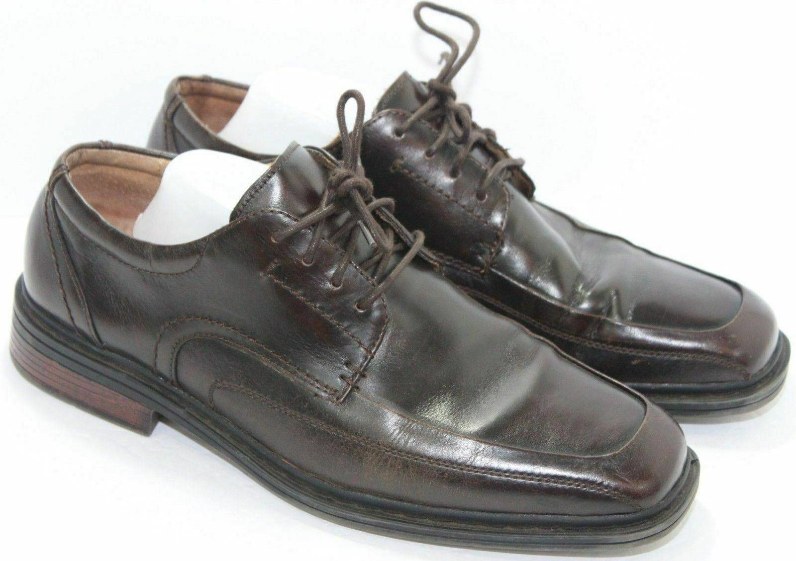 Florsheim Brown Leather Oxfords Mens 