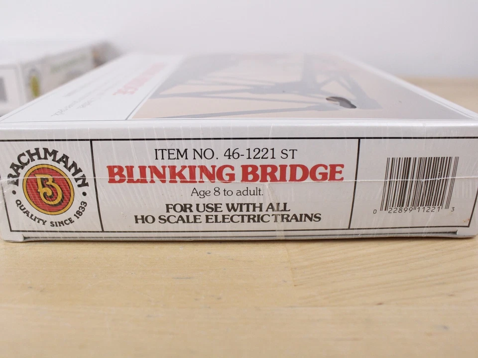 New BACHMANN HO Scale BLINKING BRIDGE No. 46-1221 ST  Model Electric Trains - Image 2 of 4
