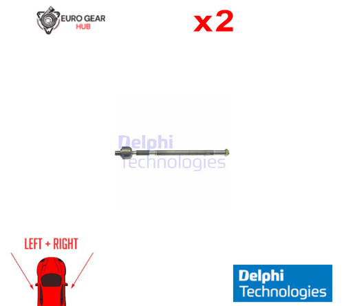 SET OF 2 INNER TIE ROD DELPHI TA1765 FOR MERCEDES-BENZ / 2 PCS