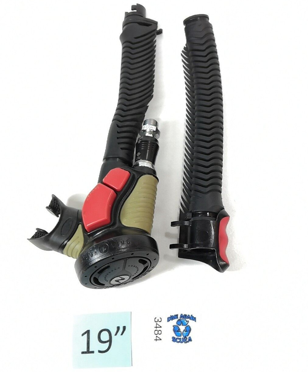 Aqua Lung Aire Fuente Octo Inflador Submarinismo Buceo Seguro Second Regulador (