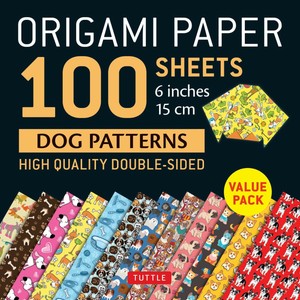 Details About Origami Paper 100 Sheets Dog Patterns 6 15 Cm 2019 Loose Leaf