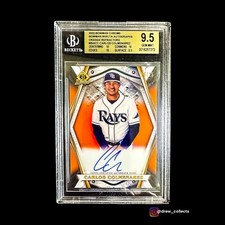 2022 Bowman Chrome Invicta #/25 CARLOS COLMENAREZ BGS 9.5 GEM MINT