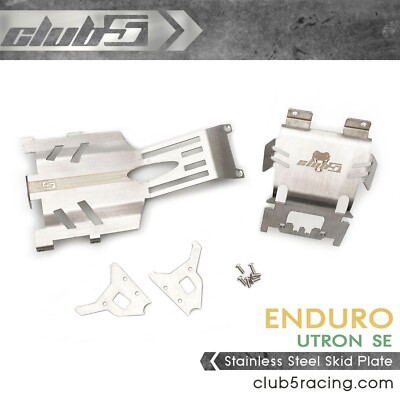 Stainless Steel Skid Plate Set for Element Enduro IFS 2 Utron SE