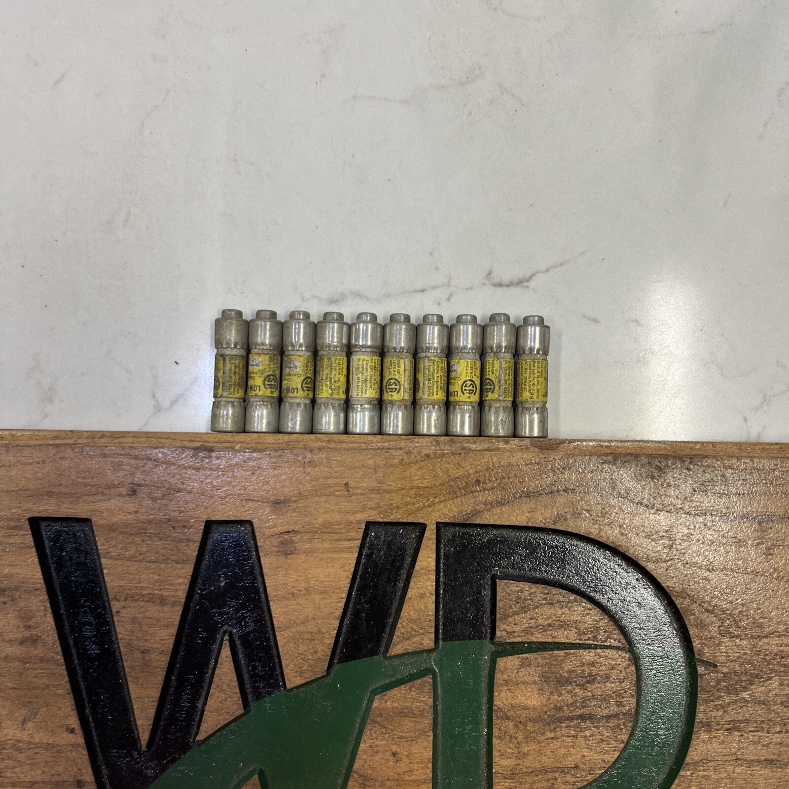 10Pack Bussmann Fuse LPCC30 LowPeak TimeDelay Class CC 600Vac