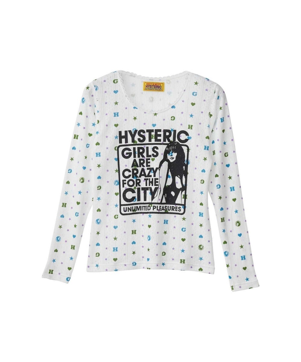 ASK availability First) Hysteric glamour GIRL ARE CRAZY Crop T 