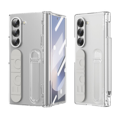 Fr Samsung Galaxy Z Fold7 6 Anti-Drop Case with S Pen Holder & Kickstand & Strap