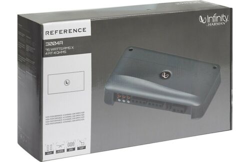 Infinity Reference 3004A 4-Channel Full Range Audio Amplifier 100w x 4 @ 2 ohm - Picture 4 of 4