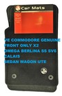 <!--F#f_0-->VE HOLDEN COMMODORE VE BLACK FLOOR MATS FRONT SEDAN WAGON UTE GENUINE NEW<!--F/-->