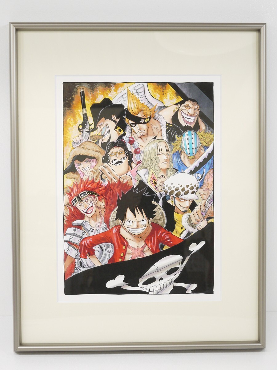ONE PIECE Official Limited Art Framed Paintings Reproduction