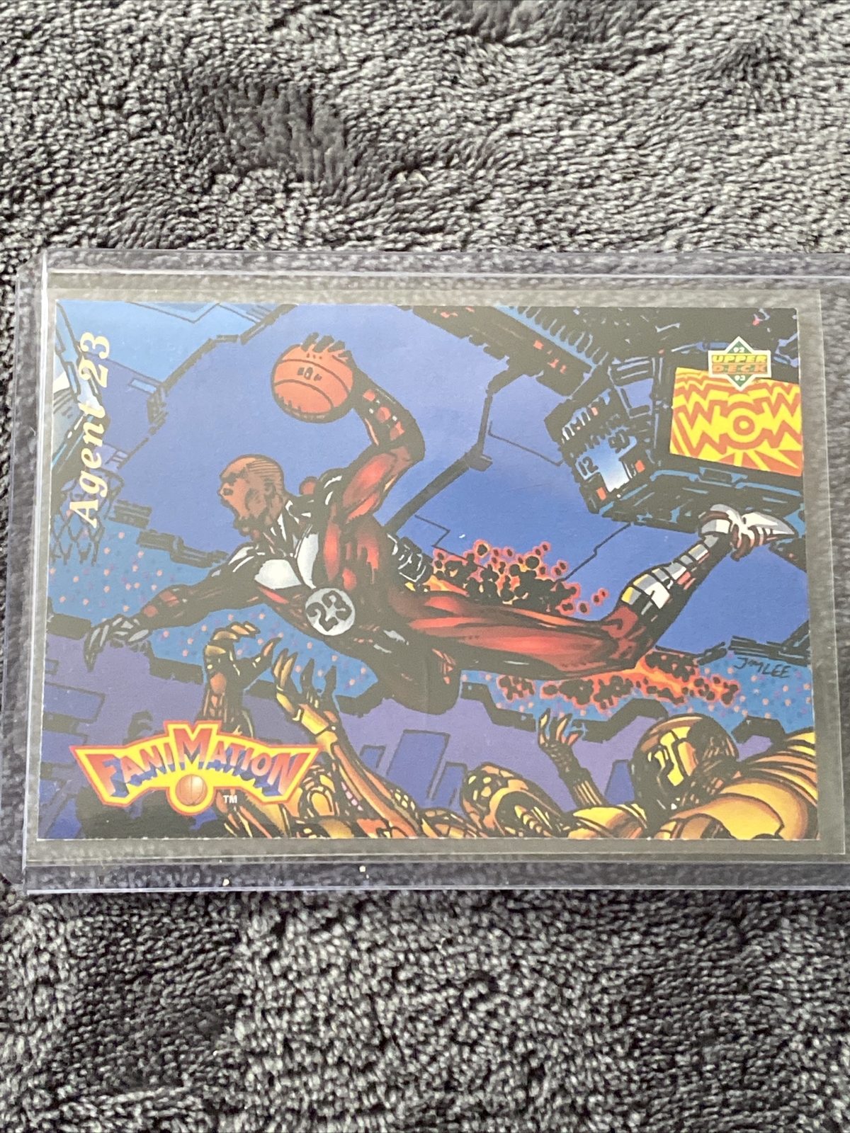 1992 93 Upper Deck Michael Jordan #506 FANIMATION AGENT 23  Chicago Bulls!!!!!!!