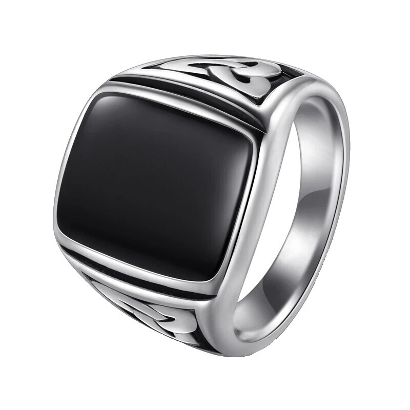 Anillos de sello de titanio para De hombre