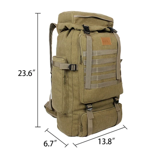 70L Outdoor Wandern Militär Taktischer Rucksack Backpack Camping Trekking Tasche - Bild 2 von 32