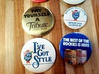 Vintage Breweriana Pinback Buttons ~ Old Style/Labatt's/Coors - Lot of 6  — photo 3