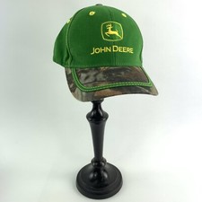 John Deere Youth Baseball Cap OSFM Nothing Runs Like A Deere Strap Back Hat