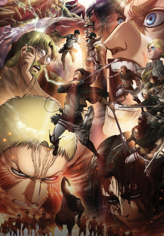 Attack on Titan Poster Anime Manga Art Print Wall Room Decor Shingeki no  Kyojin