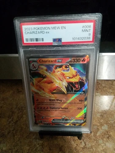 2023 Pokemon Mew En Charizard Ex Psa 9