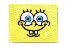 Spongebob Face Character Yellow Bi-Fold Wallet