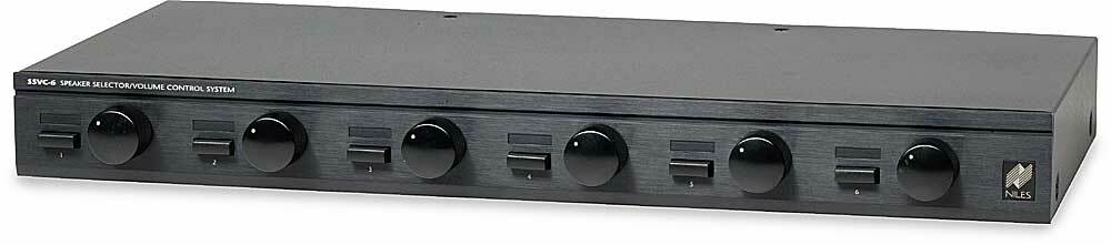 Переключатель громкоговорителей Niles SSVC-6 на шесть пар с высокой громкостью