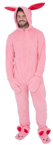Unisex A Christmas Story Bunny Union Pajama Replica Halloween Cosplay Costume - Picture 3 of 12
