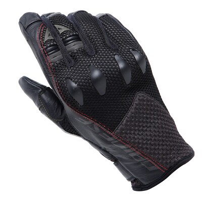 Dainese Karakum Ergo-Tek Motorradhandschuhe Herren (schwarz/rot) Gr: XXL