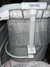 Ingenuity 10197 Baby Crib Bedside Bassinet Mattress - White
