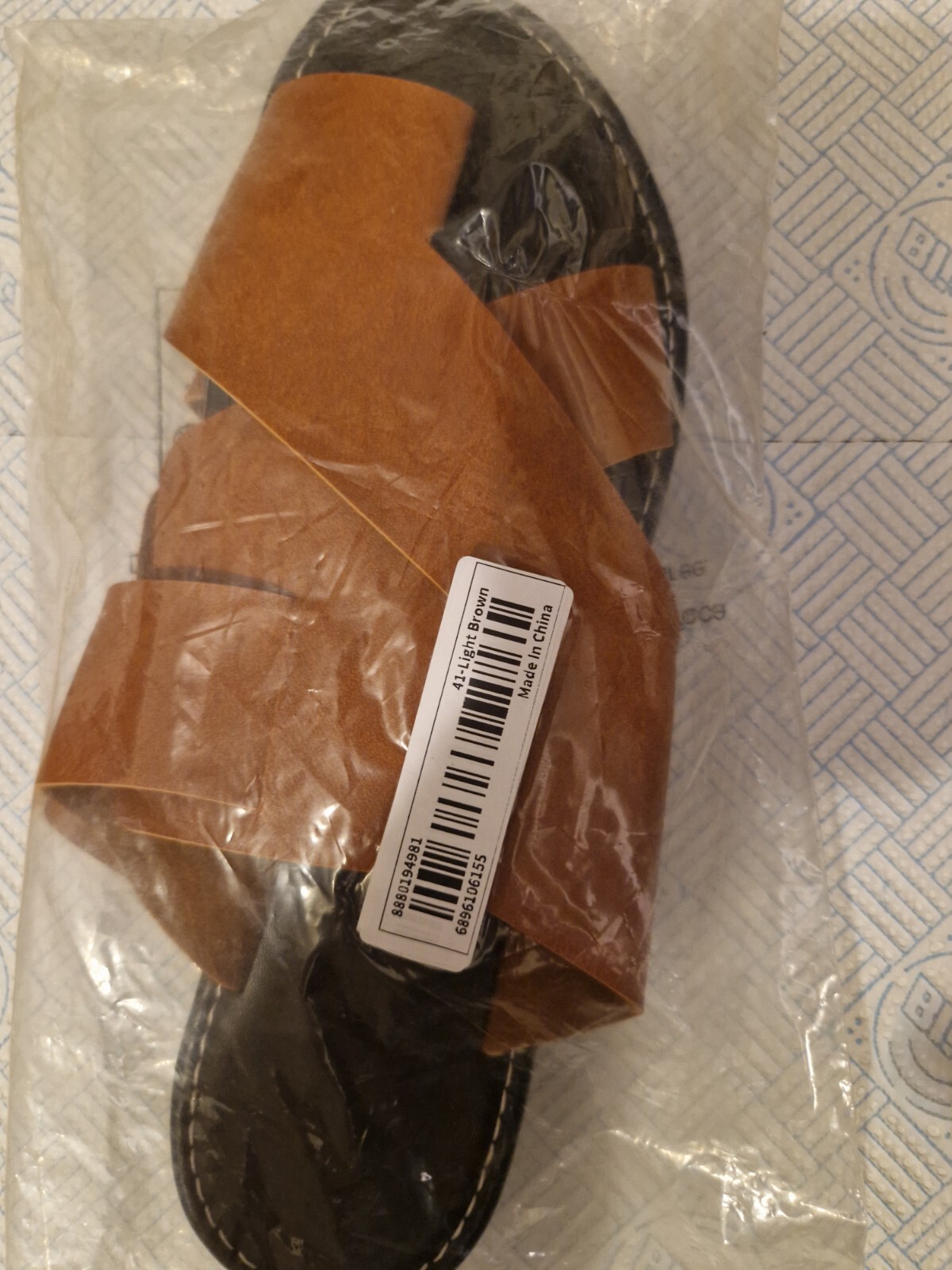 APL Sandali donna estivi marrone chiaro 41(uk7) comodi nuovi casual punta ad anello vacanza