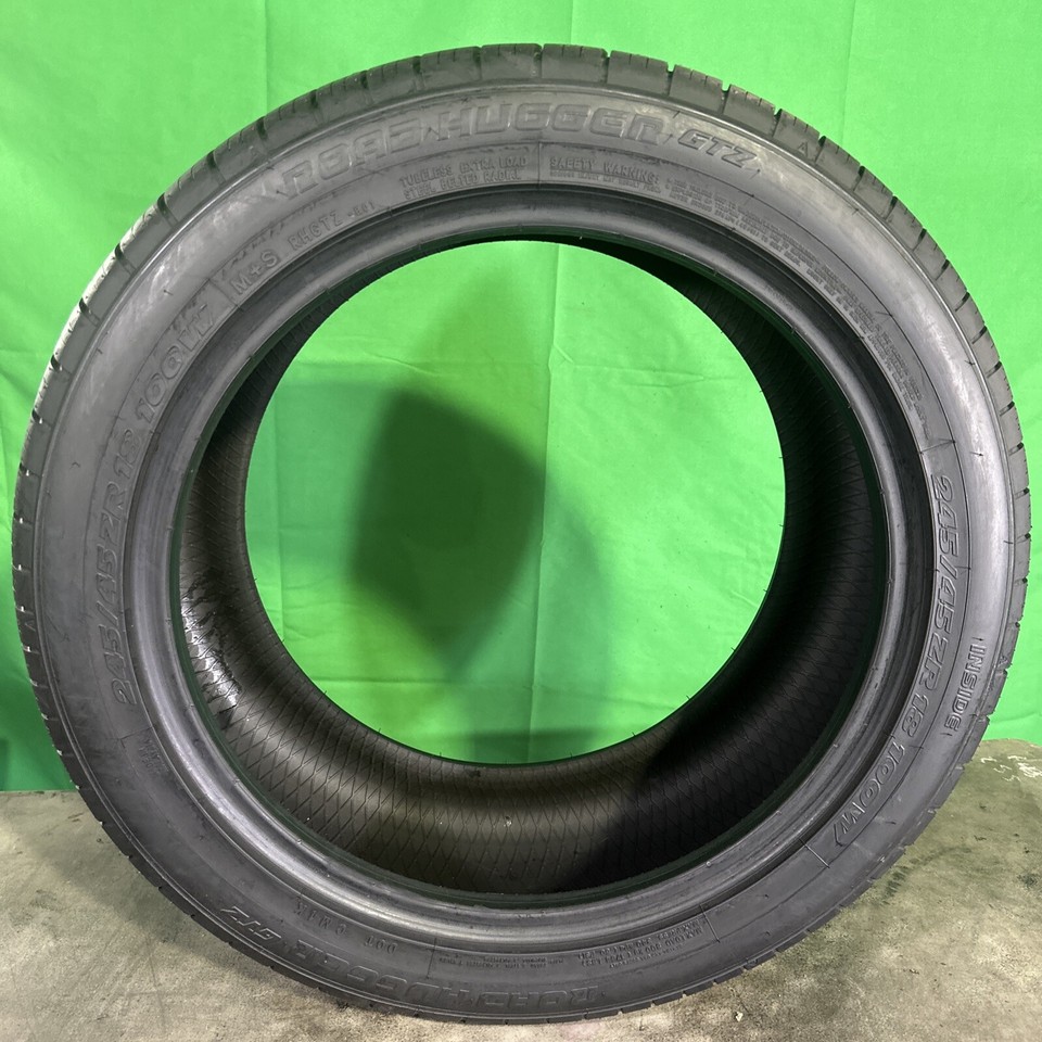 Single,Used-245/45ZR18 Road Hugger GTZ 100W 9/32 Dot 4322 | eBay