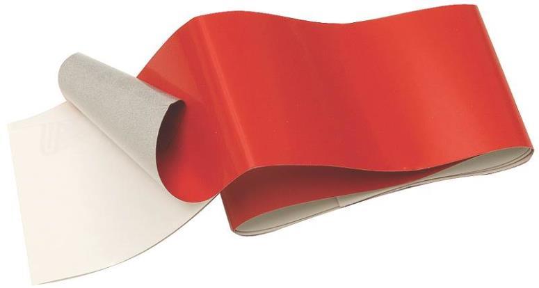 Hy-ko 24 In. Rectangle Red Reflective Safety Tape 5 PK for