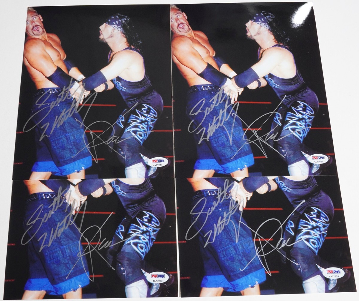 X-Pac & Too Cool Scotty 2 Hotty Signed 8x10 Photo PSA/DNA COA Auto