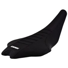 Yamaha YFZ 450R Seat Cover 2009 - 2020   BLACK / BLACK / BLACK RIBBED QUAD #201