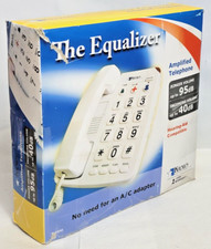 The Equalizer Amplified Corded Big-Button Telephone, K-EQ40,Hearing-Aid Compatib