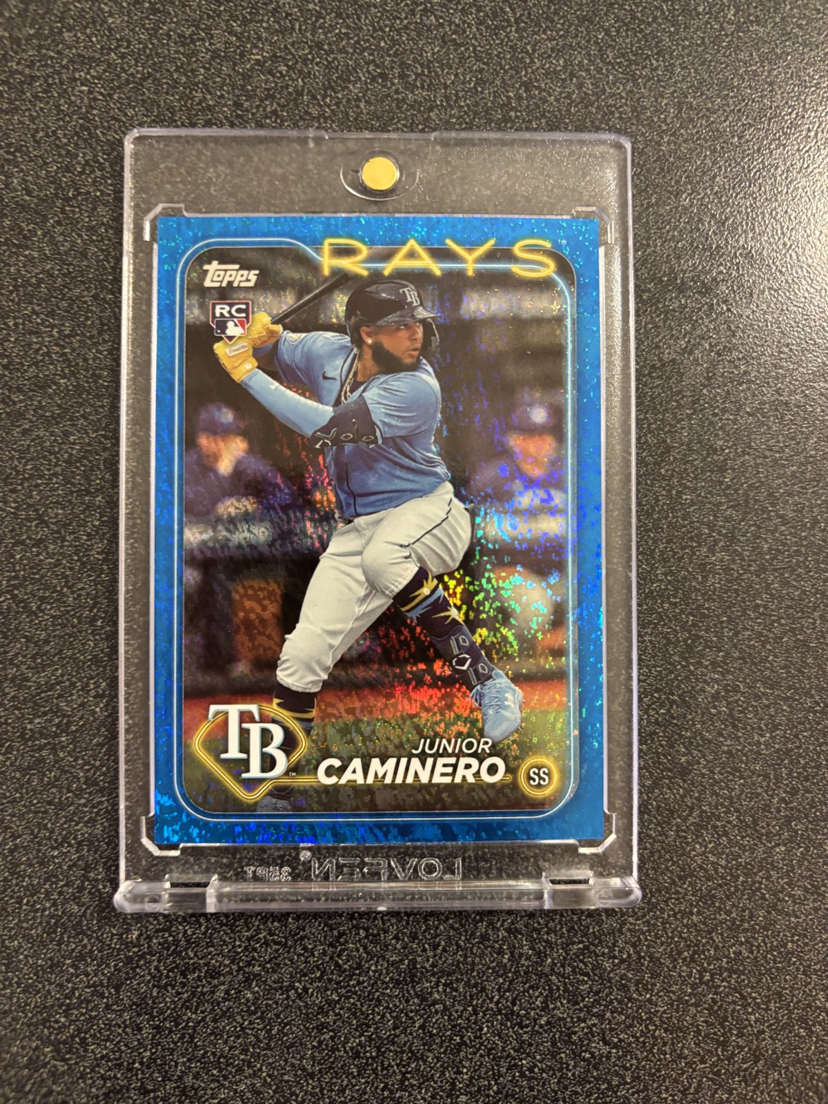 2024 Topps Series 2 - Junior Caminero #628 Blue Foil /999 (RC)