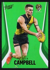 2026 AFL SELECT FOOTY STARS HOBBY GREEN CARD - G133 Seth CAMPBELL [RICHMOND] /60