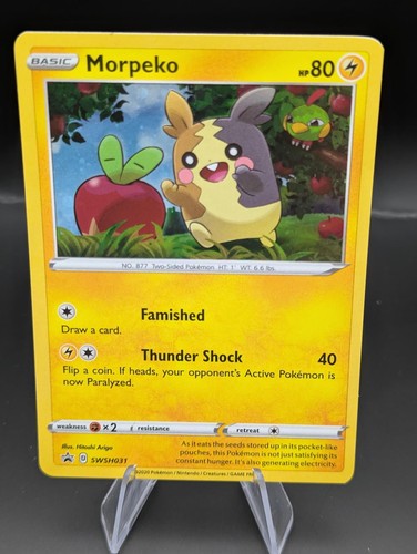 Morpeko (Blister Exclusive) SWSH031 Sword & Shield Promo Holo by Hitoshi Ariga