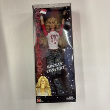 2004 Mattel Barbie Shakira Rockin' Concert Doll B8486 B4808 NRFB