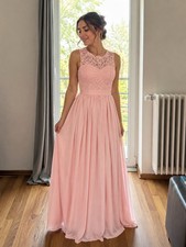babyonline D.R.E.S.S Abendkleid Rosa lang Spi...