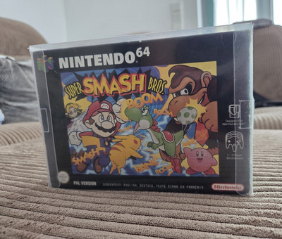 Nintendo Super Smash Bros. Nintendo 64 PAL mit OVP & Handbuch (1999)