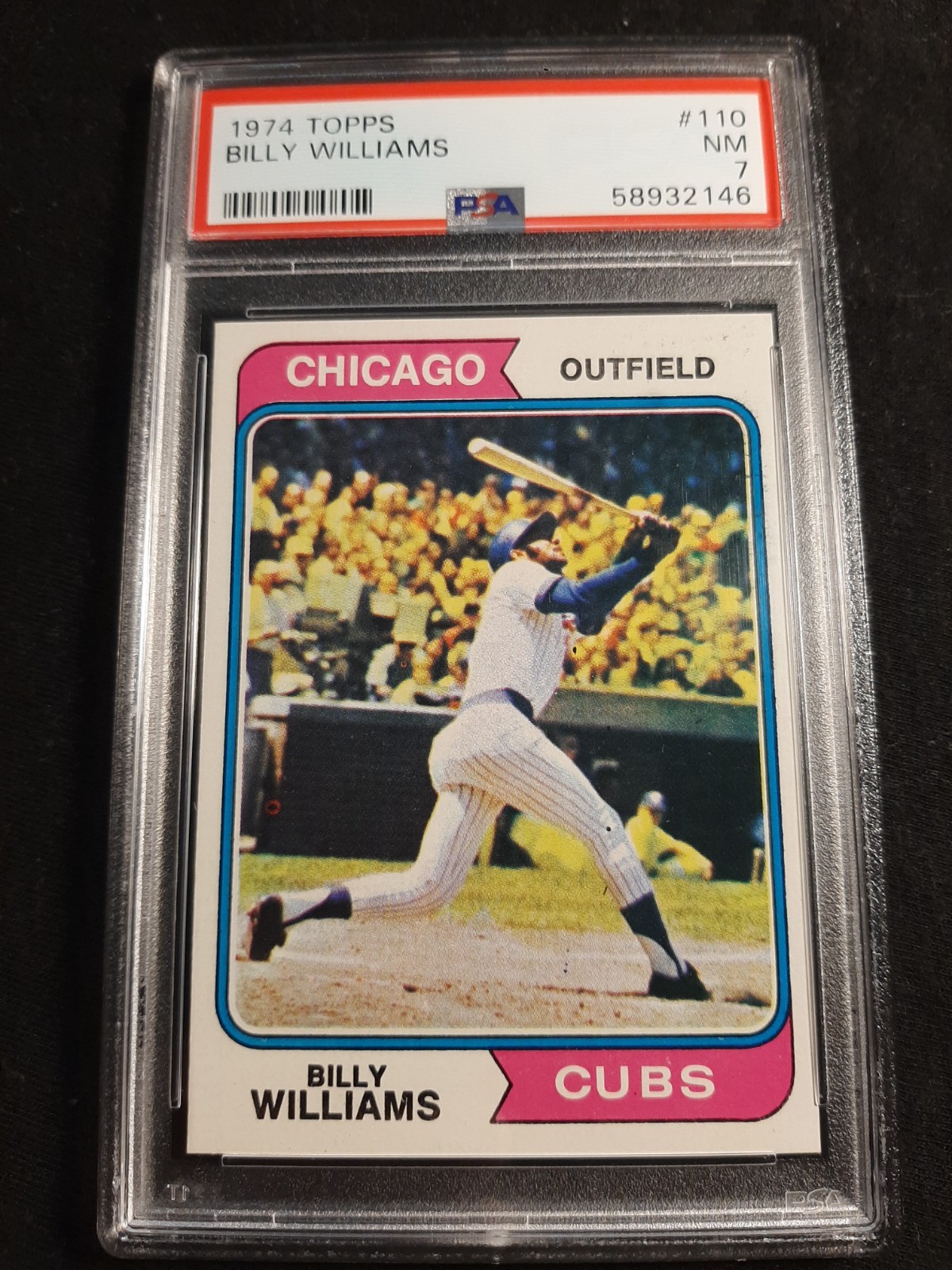 1974 Topps Billy Williams #110 PSA NM 7