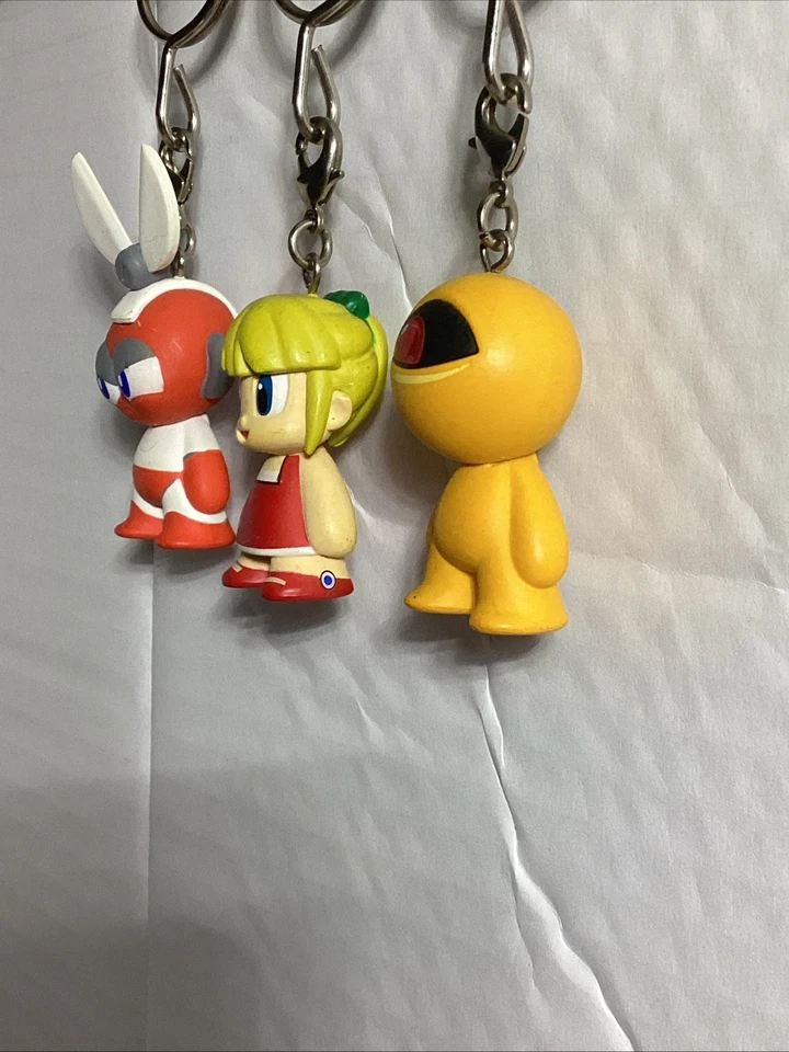Megaman Figura Llavero Lote De 3 Capcom Kidrobot Raro Lote Como Nuevo Foto 3 de 4