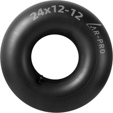 Inner Tubes 24x12.00-12 Heavy Duty for ATV Lawn Tractor Mower Golf Cart