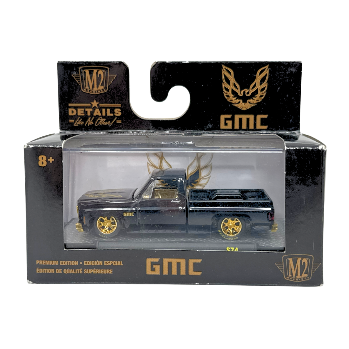 レア！チェイスカー！M2マシーン　GMC　シエラ　トランザムバージョン M2 Machines GMC Trans Am 1976 GMC Sierra Grande 15 Custom CHASE 1
