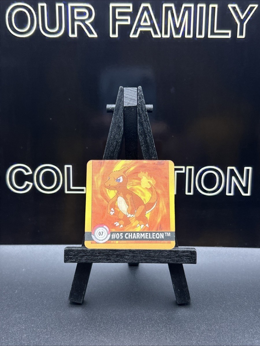 AIRFLIP 配布　サンプル　CD レア Pokemon Artbox Action Flipz 1999 Nintendo #07 #04 CHARMANDER #04