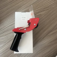BOX USA Tape Logic 3 Packing Tape Gun Dispenser Quick Load Mousetrap Style Red