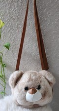 Teddy Bear Plush Purse Crossbody Bag Cute