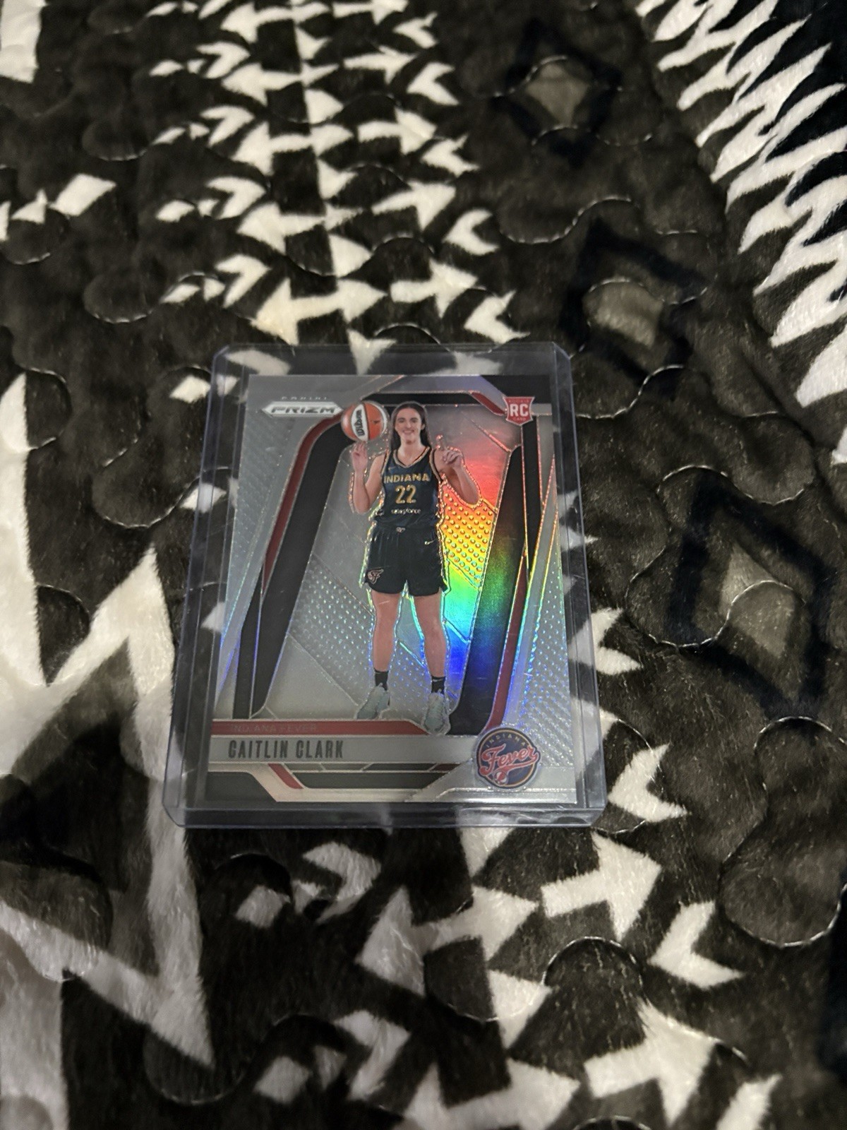 2024 Panini Prizm WNBA Caitlin Clark #145 Silver Prizm (RC)