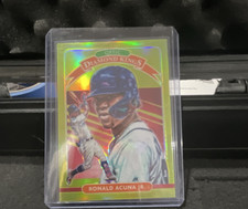 Panini 2020 Donruss Optic Diamond Kings lime green  Ronald Acuña Jr. 