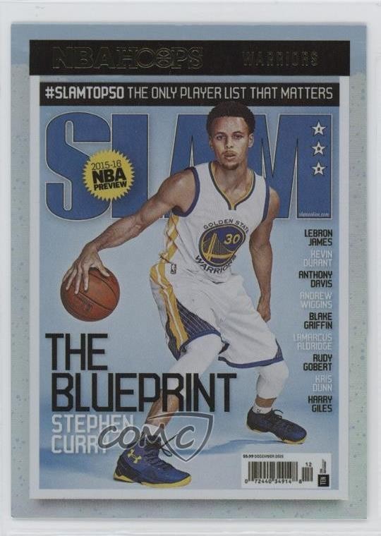 2021-22 Panini NBA Hoops Slam Holo Winter Stephen Curry #SLAM#193 08dv