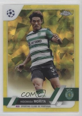 2022 Chrome Sapphire UEFA Club Competitions /99 Hidemasa Morita Rookie RC 1pc0