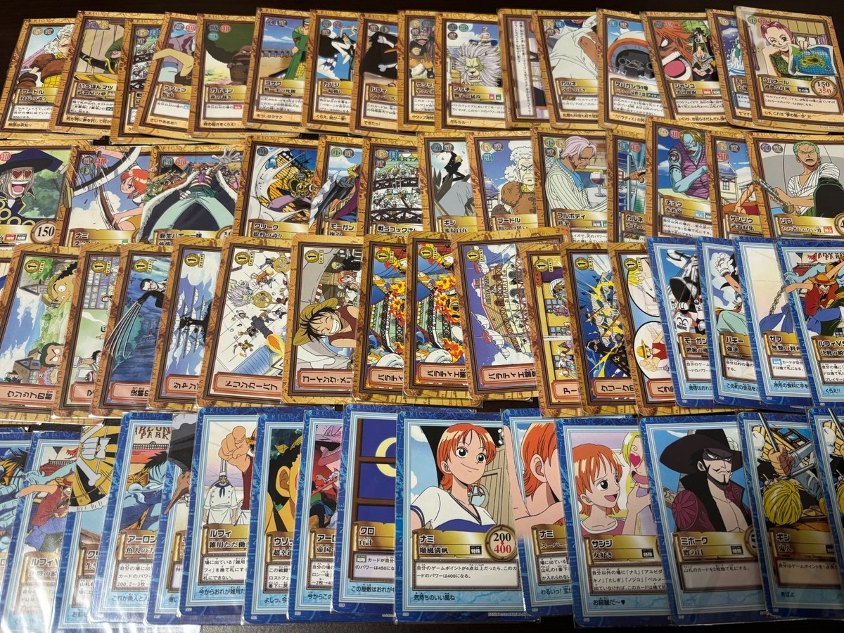 One Piece Card Game Hyper BATTLE Carddass Set Japanese BANDA [Poor
