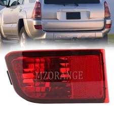 Rear Bumper Reflector Light Lamp Left Driver For Toyota 4Runner 2003 2004-2005